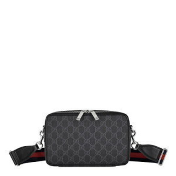 Gucci GG Black Shoulder Bag FADJA - Picture 1 of 8